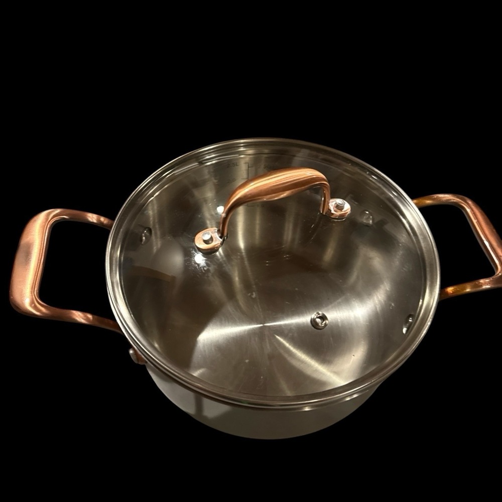 La Será Fine Cookware 2.5L Cookpot With Cooper Handles